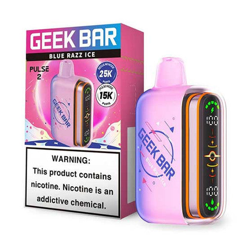 Geek Bar Pulse 2 25K - Blue Razz Ice