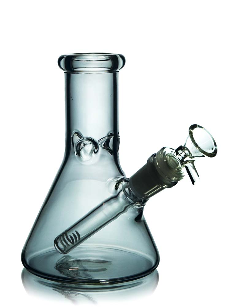 Reference photo for Mini Beaker Bong. Pictured model: 6" Beaker Bong.