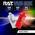 RAZ VUE 50K Replacement Pods