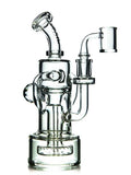 Reference photo for Double Recycler Bong. Pictured model: Double Uptake Recycler by Toxic.